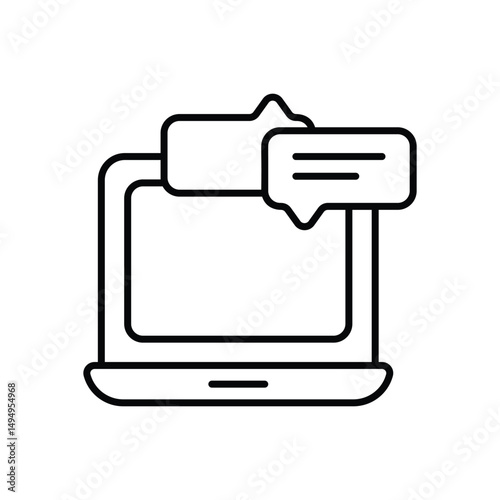 Online Help Vector icon