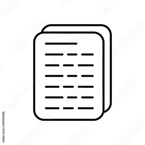 Document Vector icon