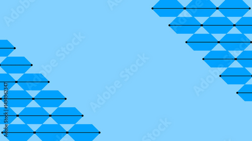 An artwork featuring lines background.