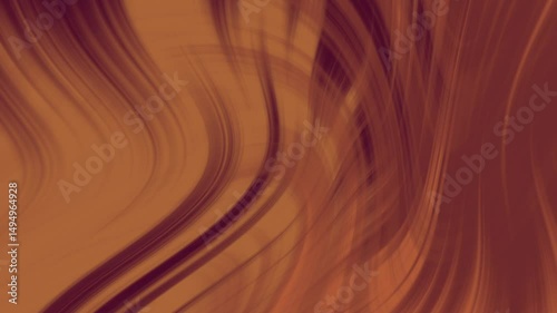 Abstract liquid loop background animation in dark purple and brown tones