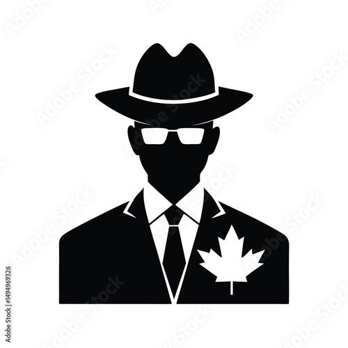 Canadian Secret Agent Icon