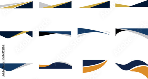 business letterhead footer and header identity template
