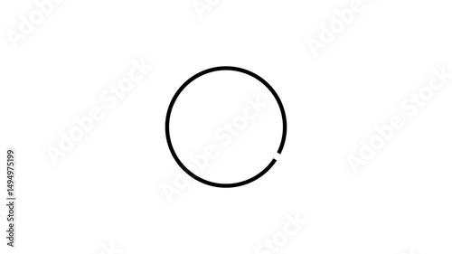 Abstract clock