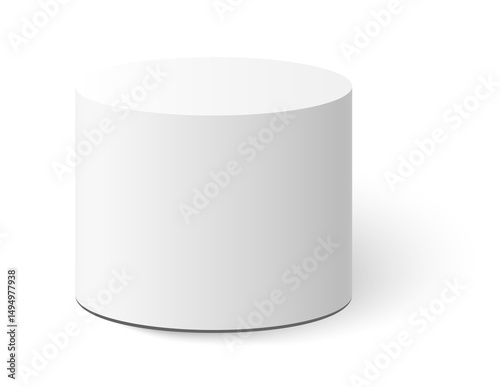 Png elegant podium on transparent background. Minimal 3D pedestal for product or cosmetic presentation. Modern platform mockup for advertising, beauty, or fashion showcase.