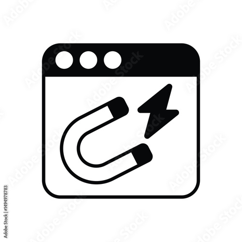 Inbound Marketing Vector icon
