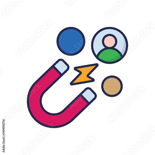 Acquisition Vector icon