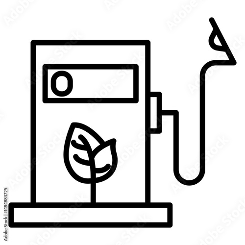 Biofuel Vector Icon