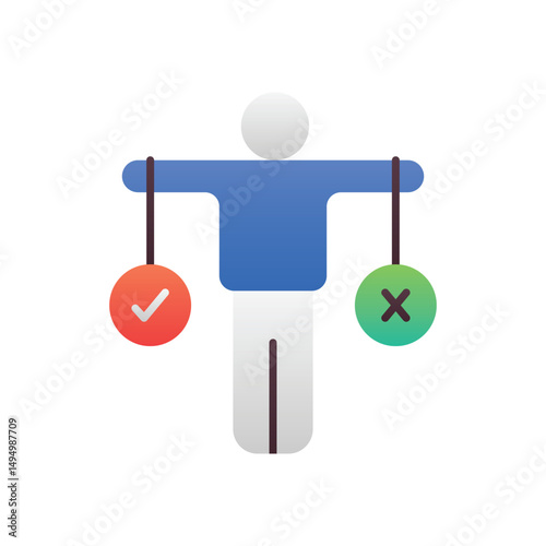 Controversial Vector icon