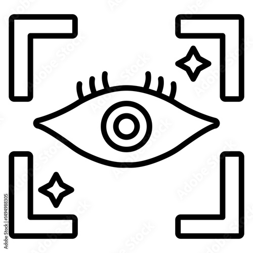 Vision Vector Icon
