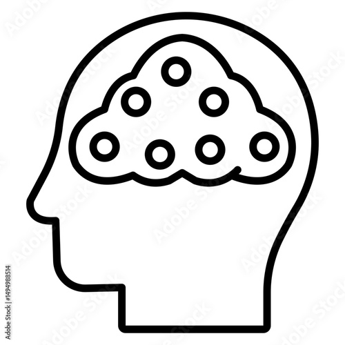 Mind Vector Icon