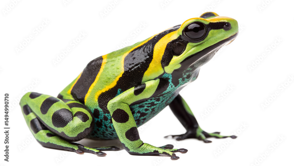 Obraz premium frog on white background