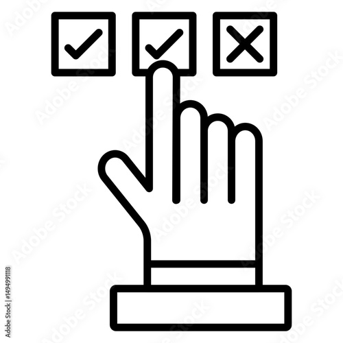 Choice Vector Icon
