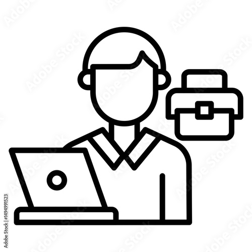 Work Vector Icon