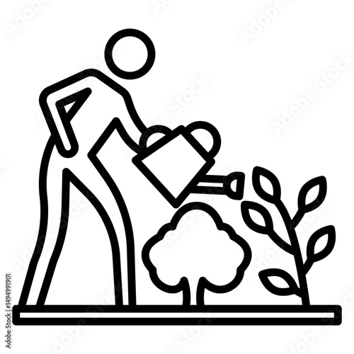 Gardening Vector Icon