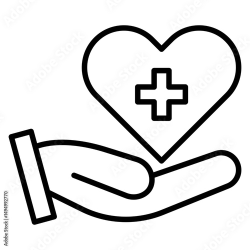 Caring Vector Icon