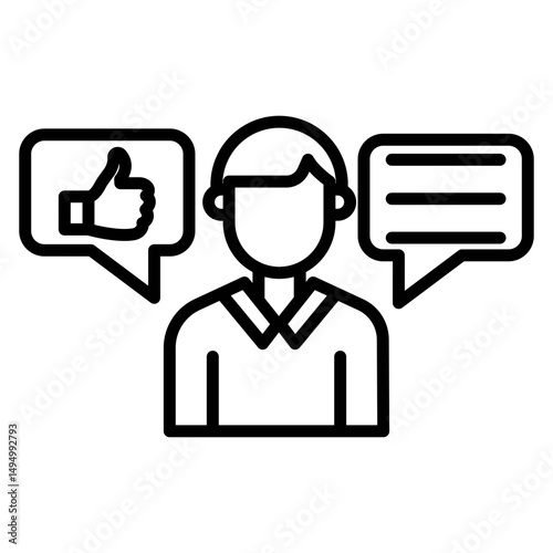 Social Vector Icon
