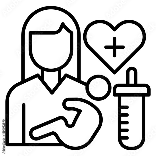 Nursing Room Vector Icon