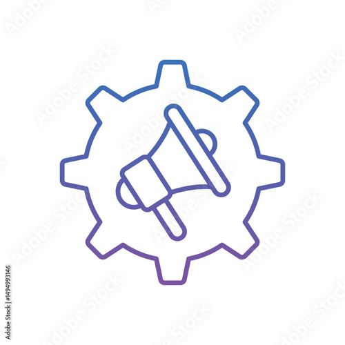Marketing Automation Vector icon