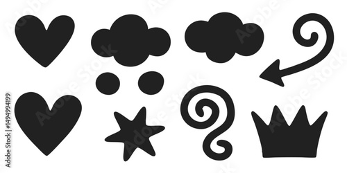   "Hand Drawn Vector Doodles Set",