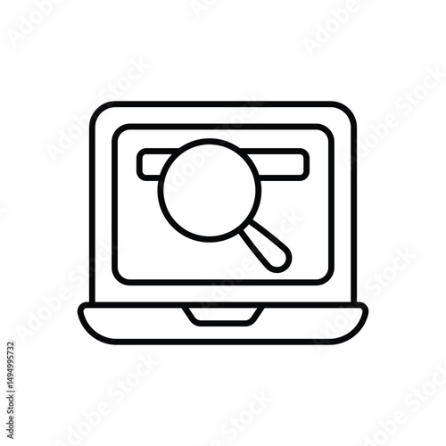 Search Engine Vector icon