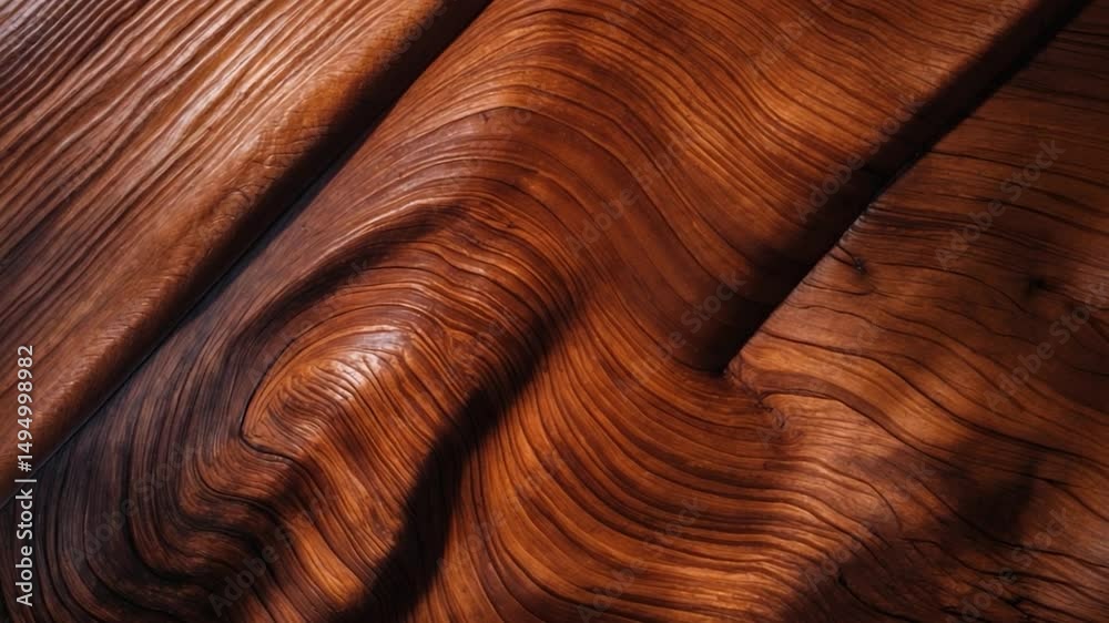 Shiny Wood Grain