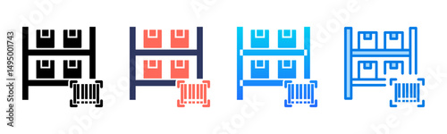 Inventory icon sheet multiple style collection
