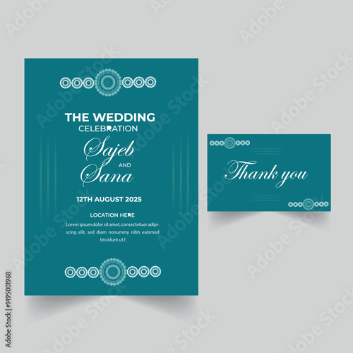 initation card design 