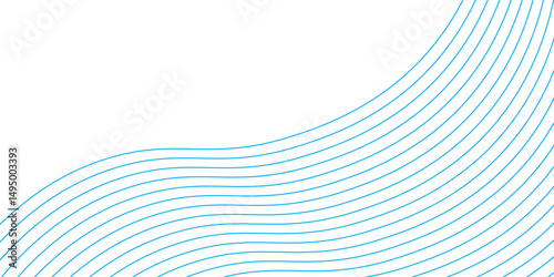 A vector of symmetric lines in a minimalistic style