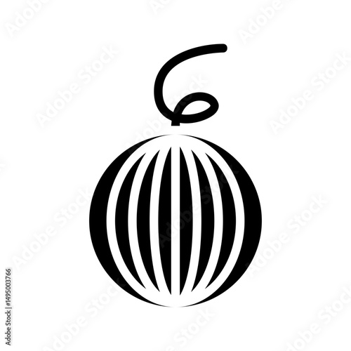 Watermelon icon vector for summer designs and branding