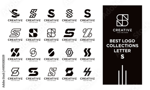 vector logo design set S