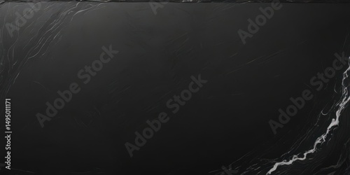 Deep black chalkboard, marbled effect, high contrast ,  shadow,  matte,  sophisticated