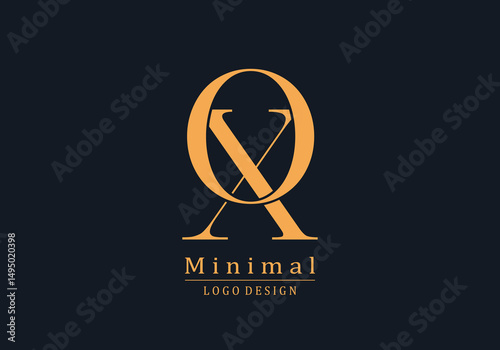 XO minimalist brand symbol