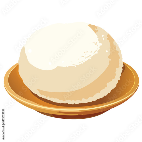 Rasgulla indian milk sugar sweet dessert