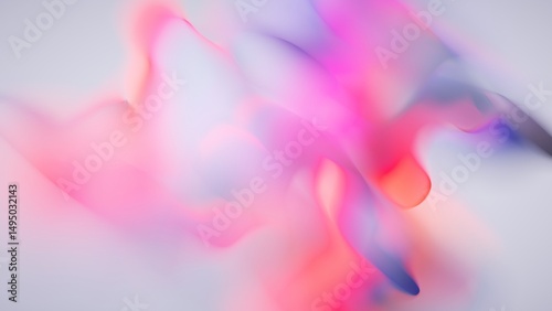 abstract unfocussed gradient background, multicolored blurry spots and bokeh lights