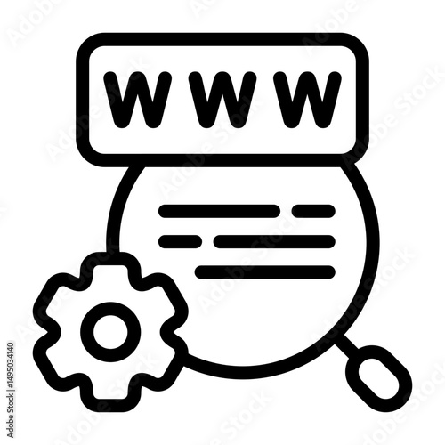 Keyword Research Icon