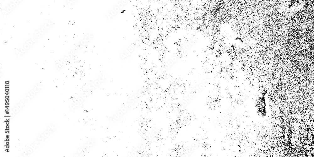 Obraz premium Abstract texture old damage dust particle dirty grainy on white background overlay vector textures.