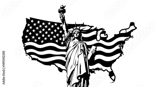 Statue of liberty vector illustration, statue, woman, illustration, sculpture, vintage, vector, art, drawing, antique, ancient, justice, dress, old, statue of liberty, lady, retro, liberty, law, warri