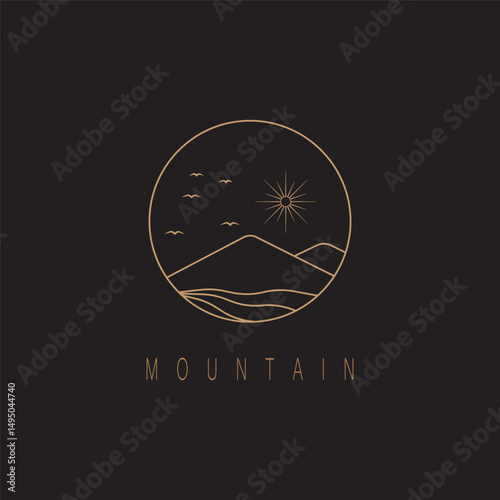 Mountain icon Logo