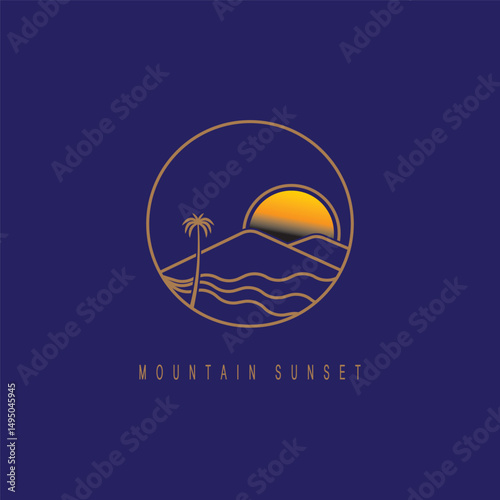 Mountain icon Logo