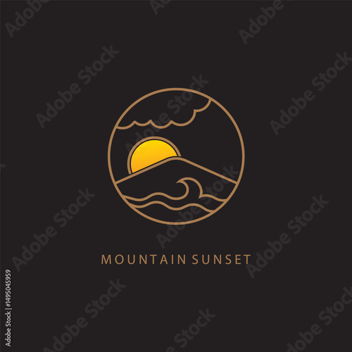 Mountain icon Logo