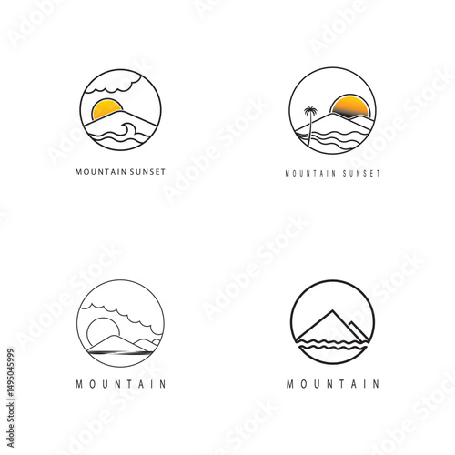 Mountain icon Logo