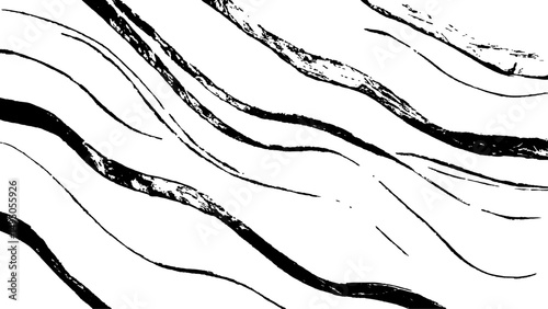 Abstract black lines for website, banner and brochure, Curve flow motion illustration, Smoke design, Vector lines, Modern background design.	