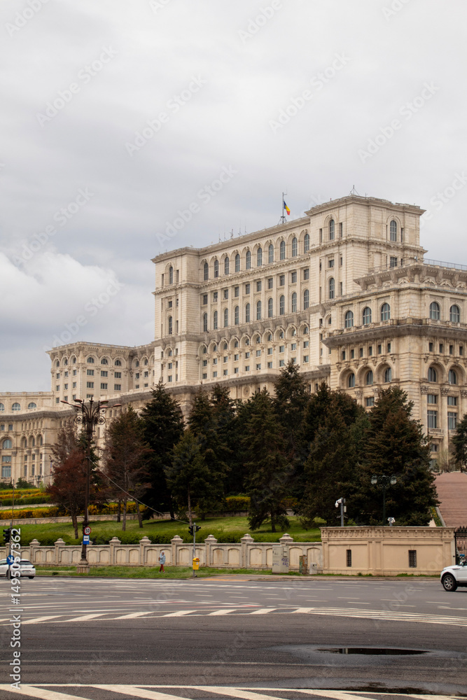 Obraz premium Palace of Parliament, Bucharest, Romania