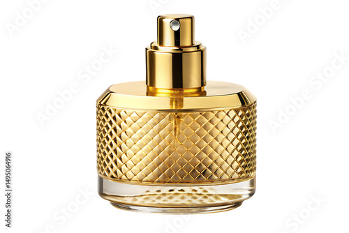 perfume bottle isolated on white background