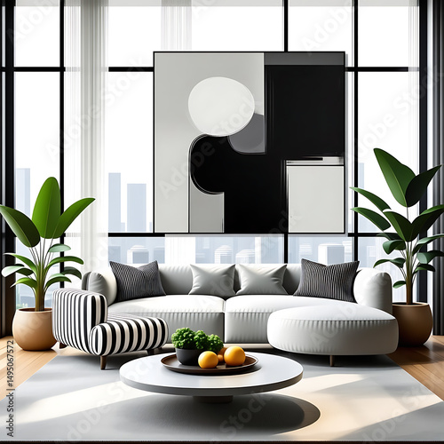 Modern Minimalist Living Room Decor and Design