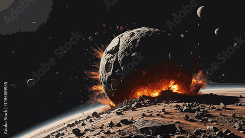 Asteroid impact