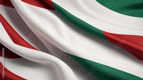 Festa della Repubblica: Flag colors of Italy and Hungary Celebrating Italy's Republic Day