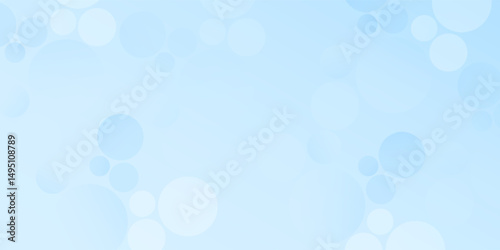 Modern geometric background gradient soft light blue bokeh for Graphic Business background hitech technology abstract modern design