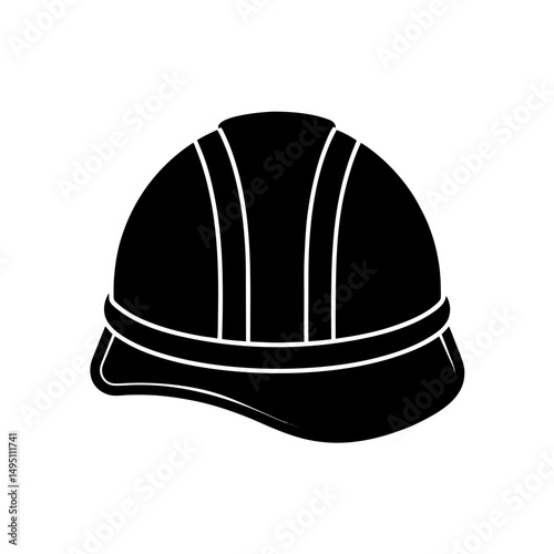 construction helmet   vector illustration