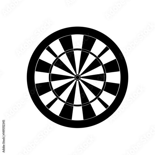 dart board  vector illustration